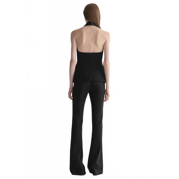 NEW A.L.C. payton tuxedo vest in black